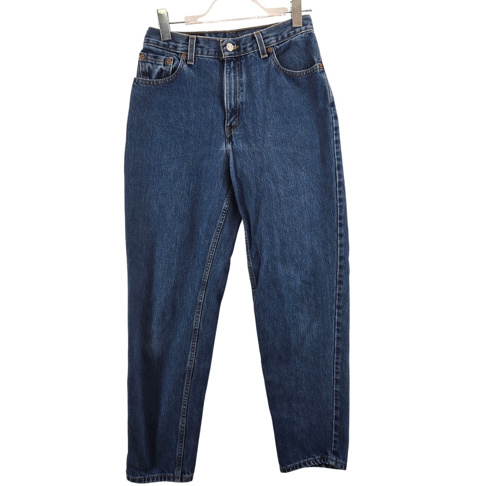 Levi's VTG 550 Womens Jeans Medium Wash Relaxed Fit Tapered Leg Size 10 28 Waist
